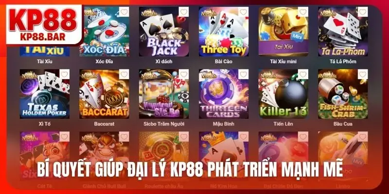 Bí quyết giúp đại lý KP88 phát triển mạnh mẽ