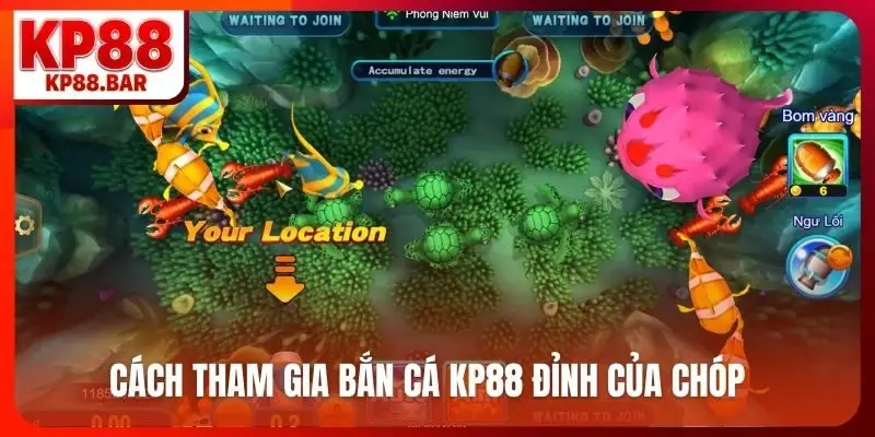 Cách tham gia bắn cá KP88 đỉnh của chóp