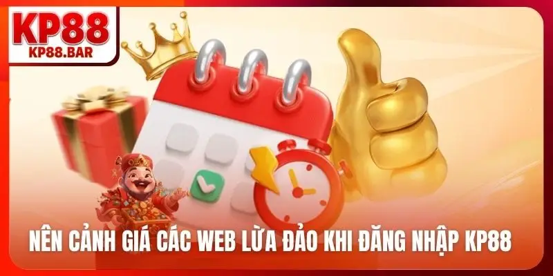 Nên cảnh giá các web lừa đảo khi đăng nhập KP88