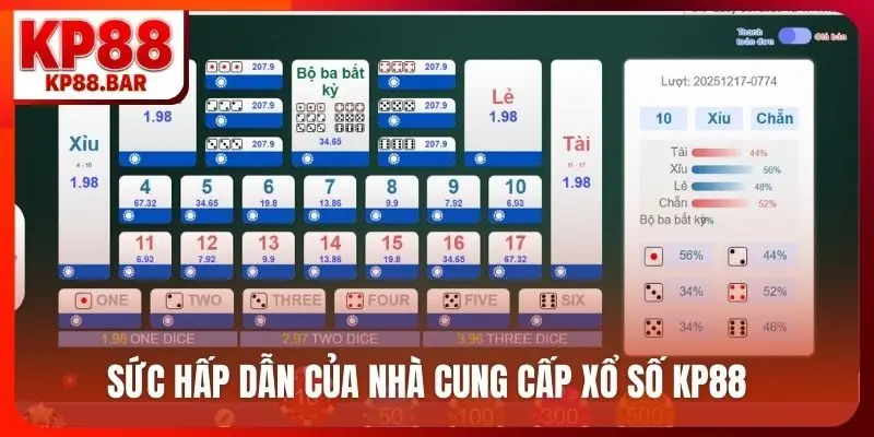 Xổ Số kp88 Sức hấp dẫn của nhà cung cấp xổ số KP88